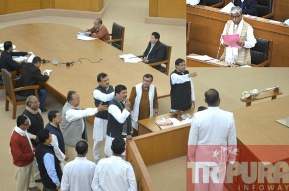 2nd day of Tripura Assembly's winter session kick-starts on stormy note: Opposition walks out; CPI-M's apathy prevent raising important State issues